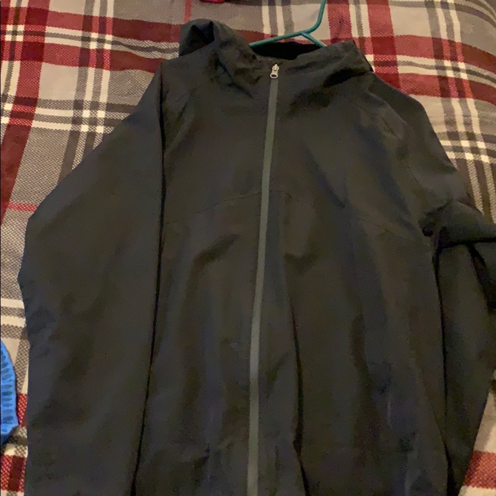 black jacket